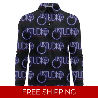 Le Studio Star Man 2 Custom 3D Long-Sleeved Polo Shirt